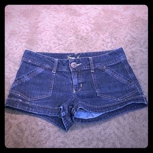 Guess Jeans Dark Denim Shorts